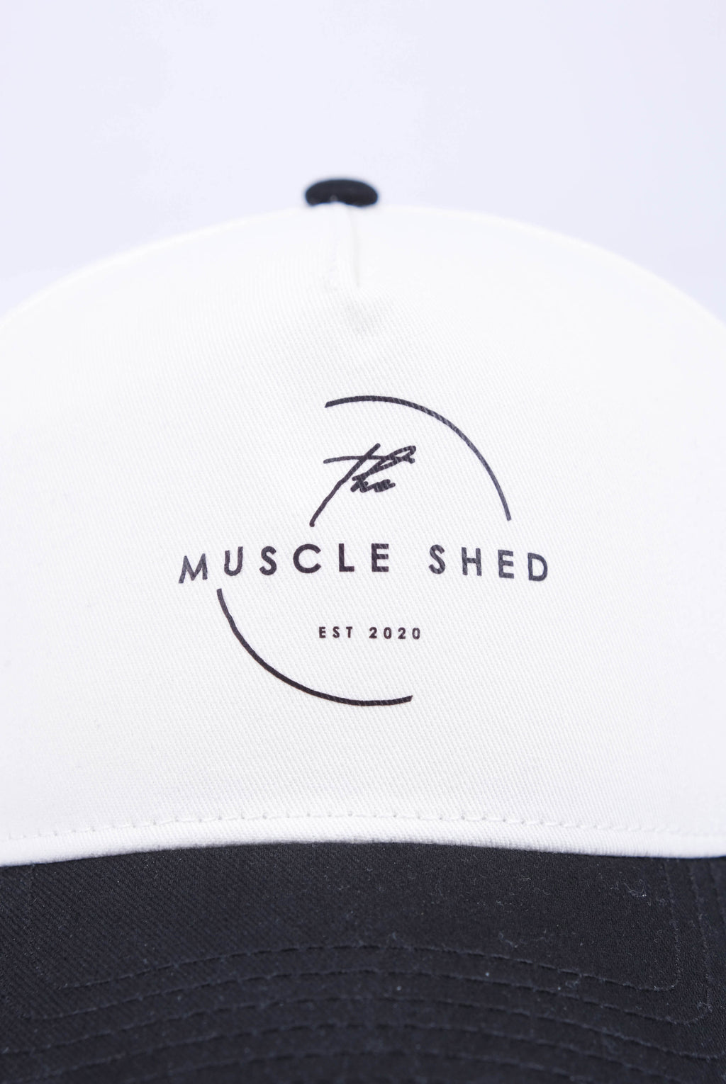 The Muscle Shed Performance Cap - EST 2020 - Black/Natural