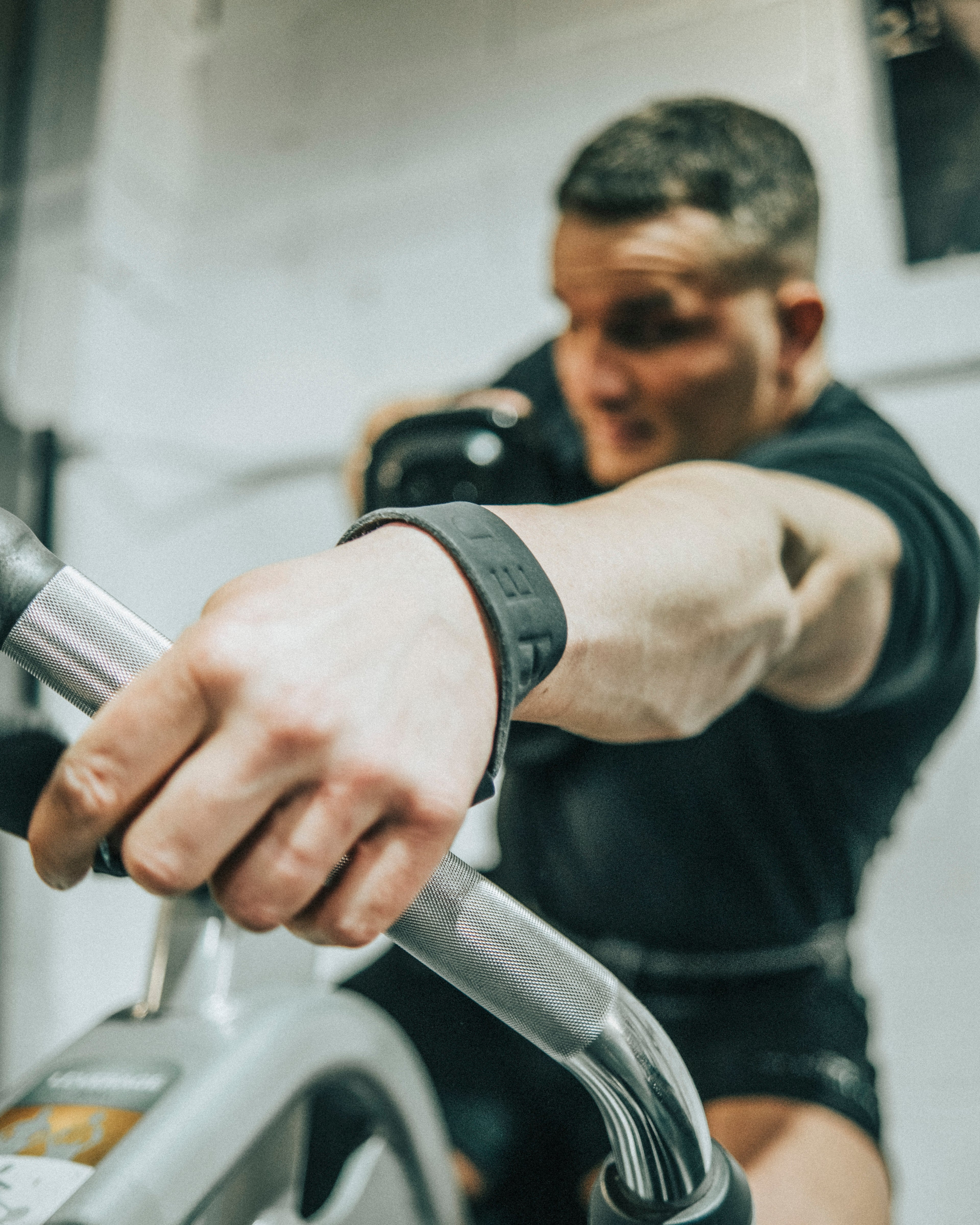 Premium Leather Lifting Straps